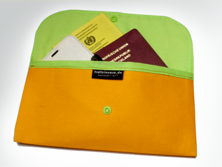 Nähanleitung Mäppchen "Universal"  23 x 12 cm