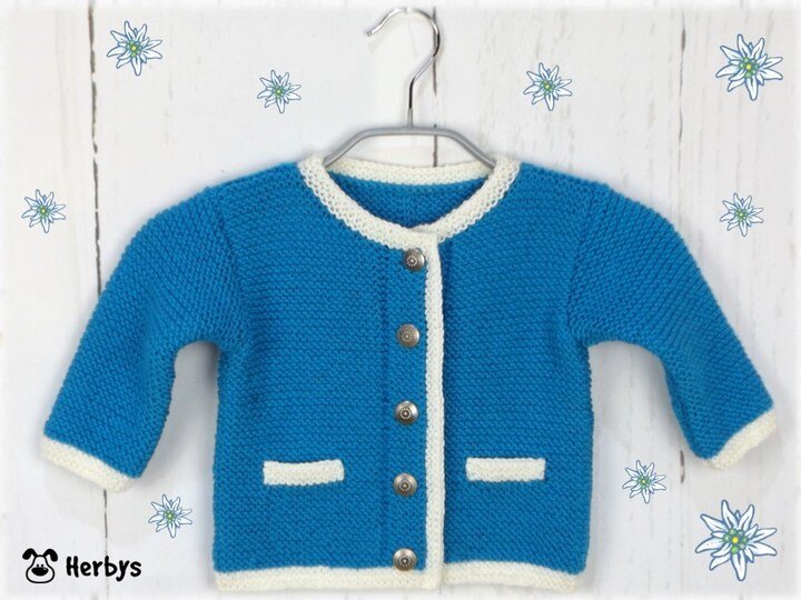 Strickanleitung Kinderjacke "AlpenChic"