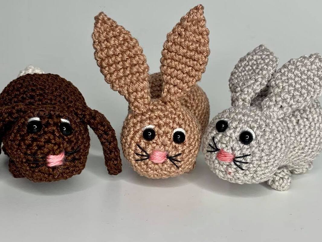 Süße Häschen - Häkelanleitung - Bild 3