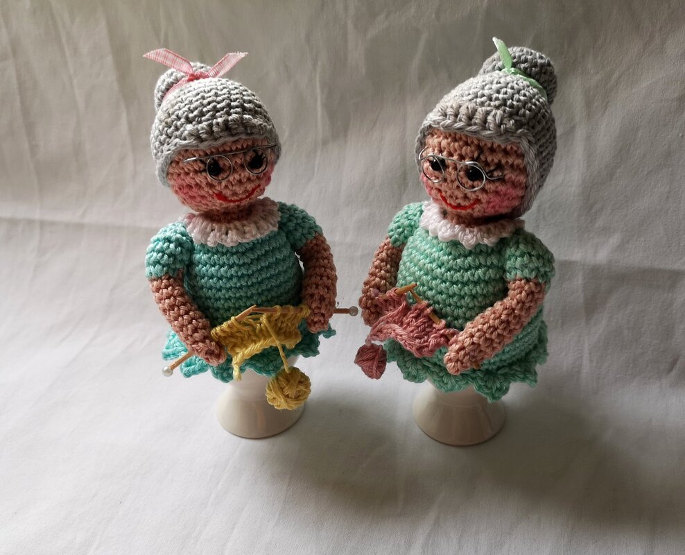 Häkelanleitung Eierwärmer Oma Inge - Bild 3