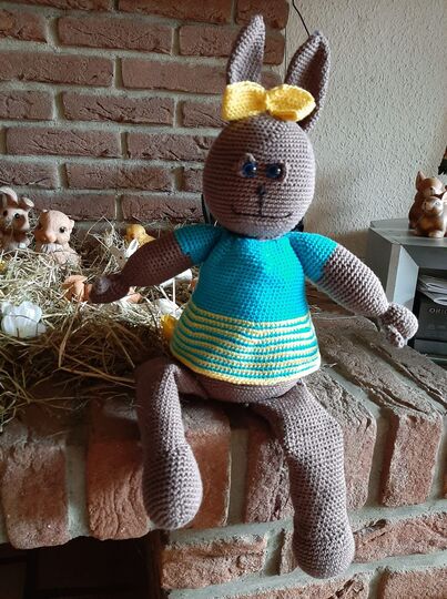 Häkelanleitung - Kaja Kaninchen