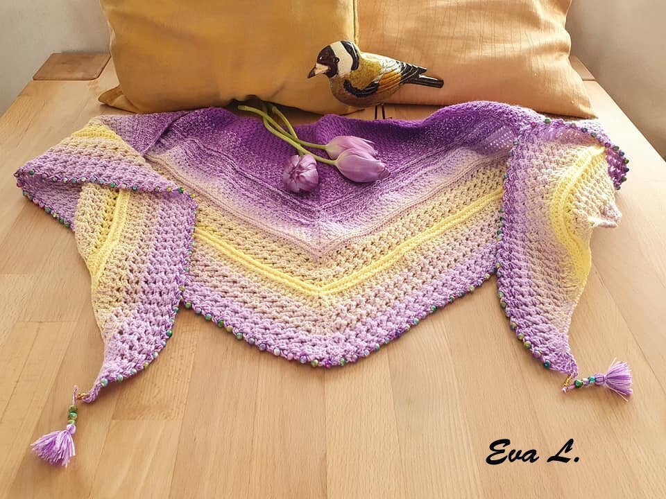 Häkelanleitung Tuch "Catalina" - Bild 2