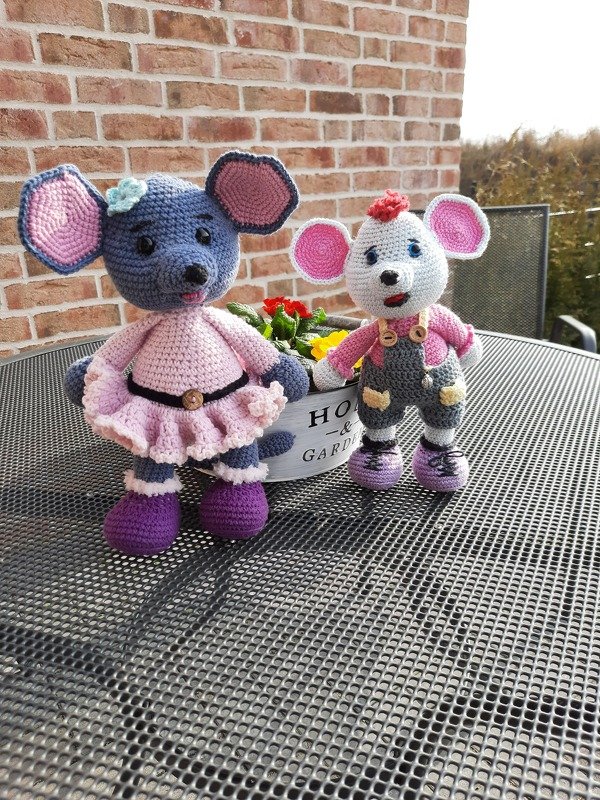 Häkelanleitung Maus Lilli - Bild 2