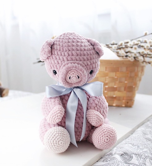 H&auml;kelanleitung Jelly Schwein