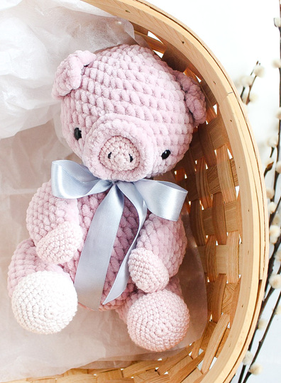 H&auml;kelanleitung Jelly Schwein