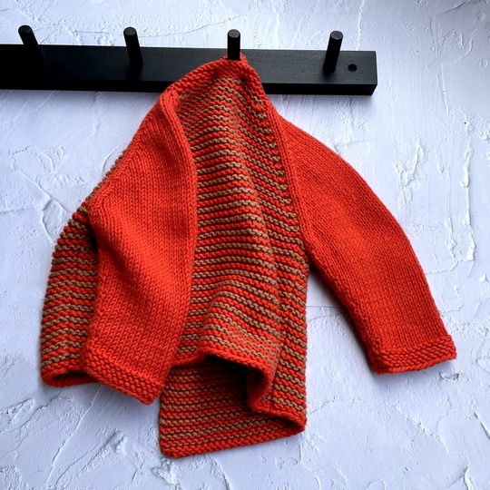 Strickanleitung Kinderjacke MIRA Größe 68 – 98