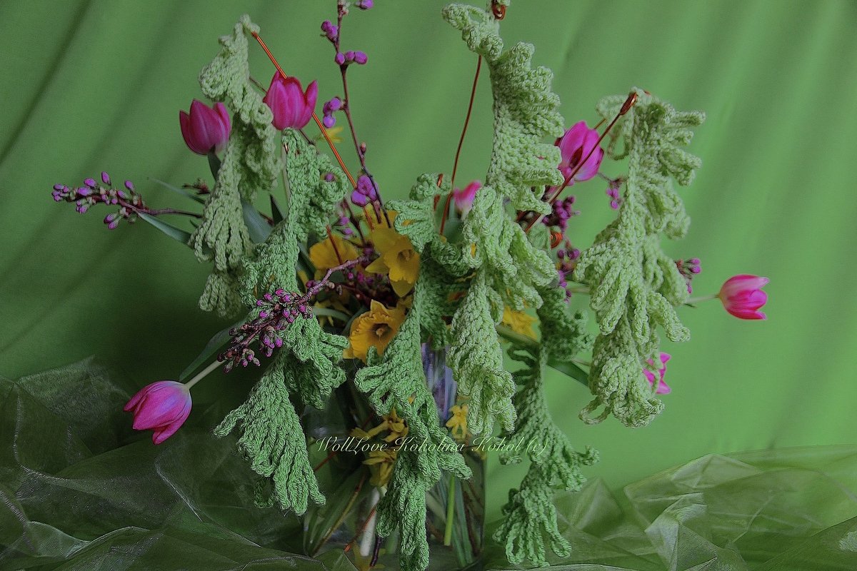 Häkel Anleitung : Blatt take me to fairyland - Bild 5