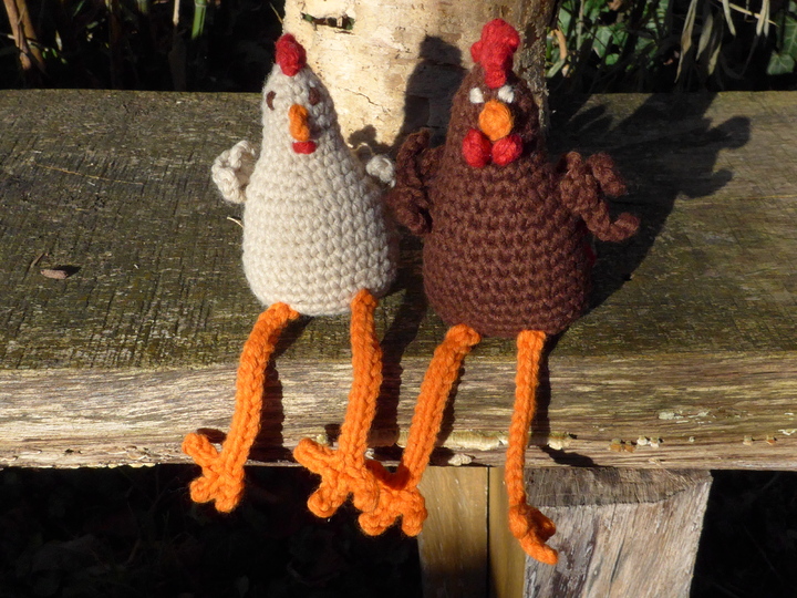 Anleitung Gehäkelte Hühnerparade