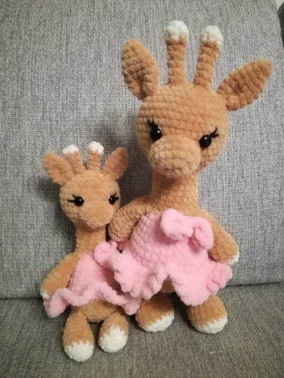 Anleitung Giraffe 26 cm häkeln