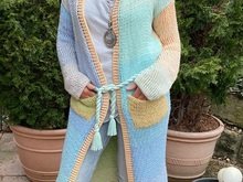 Woolymantel - Häkelmantel