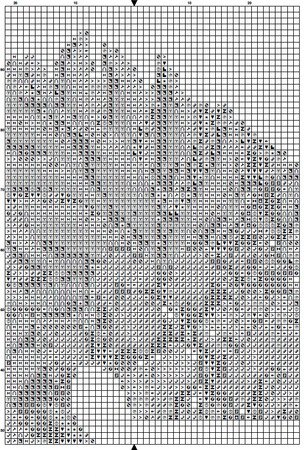 Succulent S Alphabet Letter Monogram Cross Stitch Pattern PDF