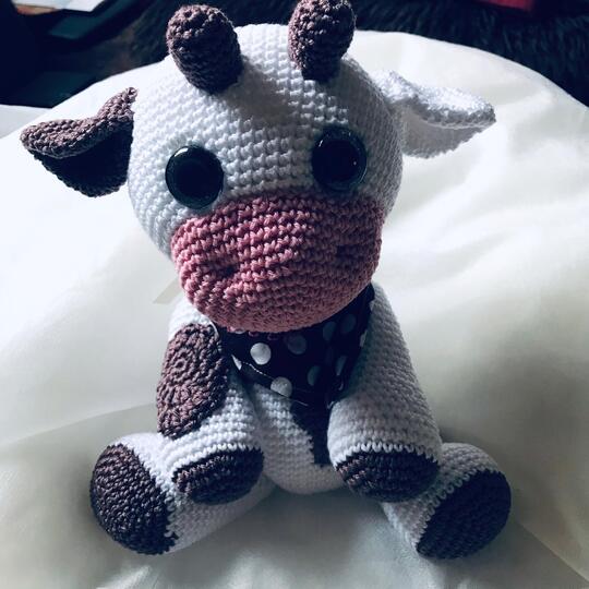 Charlotte the sweet Cow crochet pattern