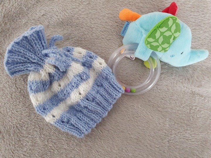 Strickanleitung Baby Set Jacke, Mütze, Socken Größe 56/62!