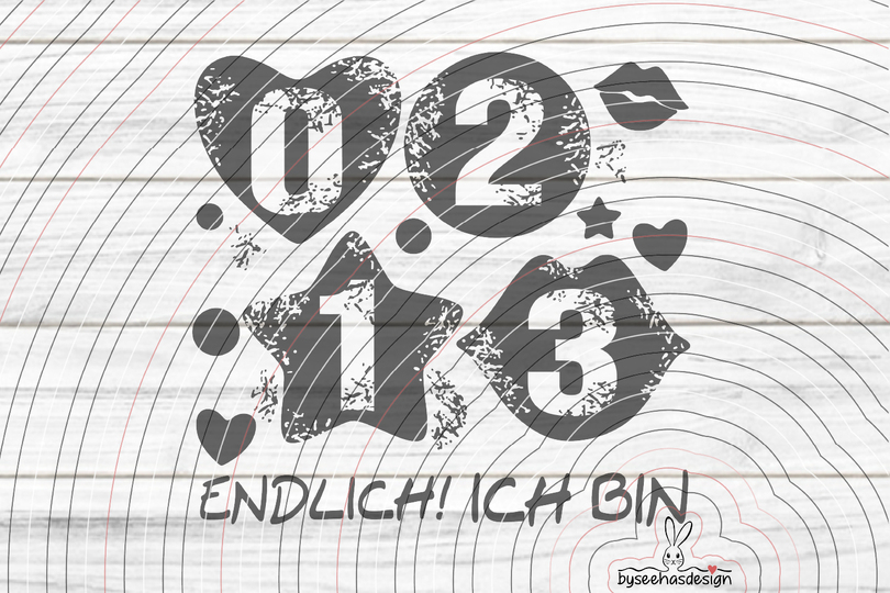 Zahlen Set 1 2 3 0 Plotterdatei SVG DXF