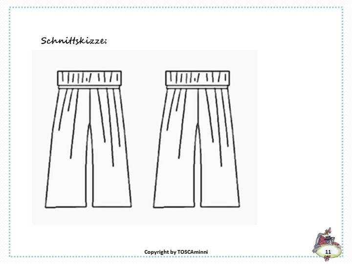 Marlene Hose Morgana Gr. 36-44 Schnittmuster