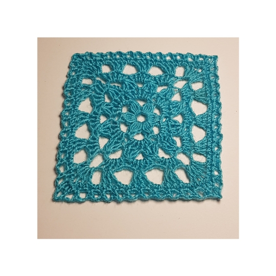 Granny Square Sommerblume, Häkelanleitung
