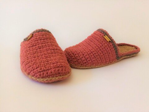 Jute Clogs. Häkelanleitung