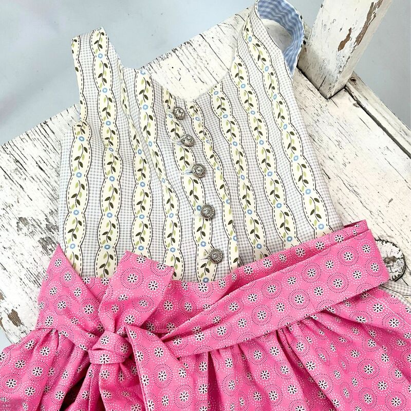 Kinderdirndl Sissi Gr. 80-140 Schnittmuster & Nähanleitung - Bild 7