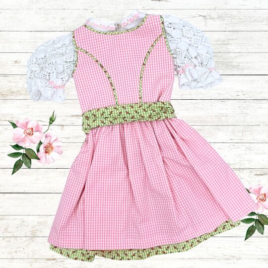 Resli Children's Dirndl Sewing Pattern, Sizes 80–140
