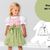 Resli Children's Dirndl Sewing Pattern, Sizes 80–140