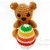 Crochet pattern bear with egg PDF Ternura Amigurumi English Deutsch Dutch