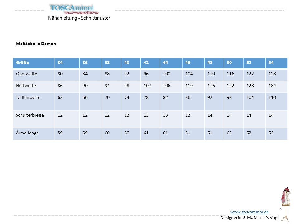 Damenjacke Cilli Gr. 34-54 Schnittmuster - Bild 2