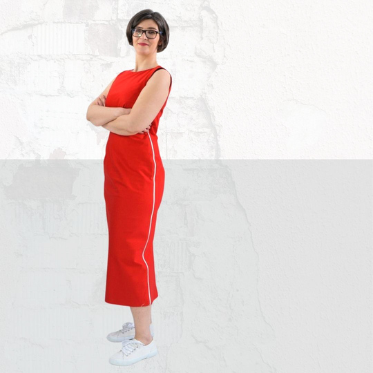 Etuikleid Palina Gr. 34-46 Schnittmuster