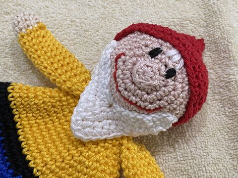 Häkelanleitung - Schmusetuch "Wichtel"