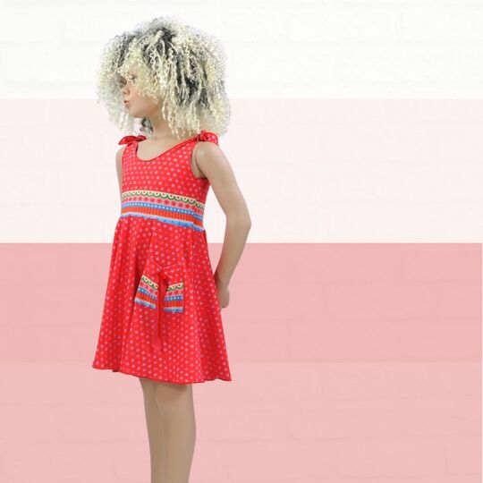 Kinderkleid Lilli Gr. 80-152 Schnittmuster