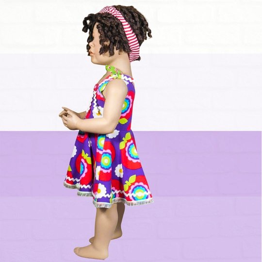 Kinderkleid Lilli Gr. 80-152 Schnittmuster