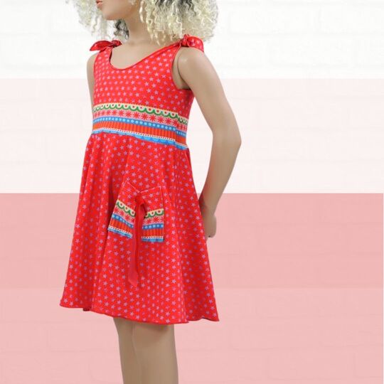 Kinderkleid Lilli Gr. 80-152 Schnittmuster