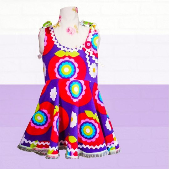 Kinderkleid Lilli Gr. 80-152 Schnittmuster