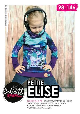 Anleitung Hoodie Petite Elise Gr.98-146