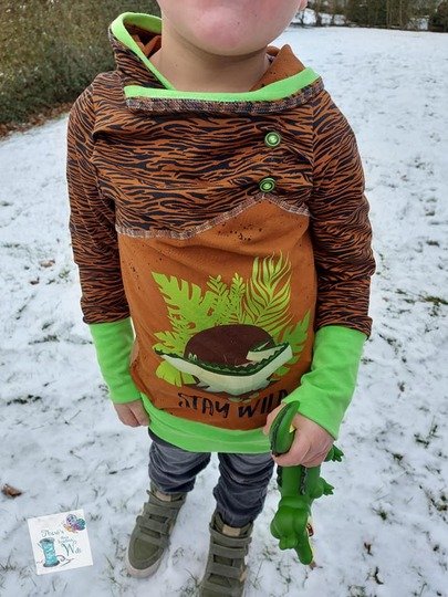 Anleitung Hoodie Petite Elise Gr.98-146