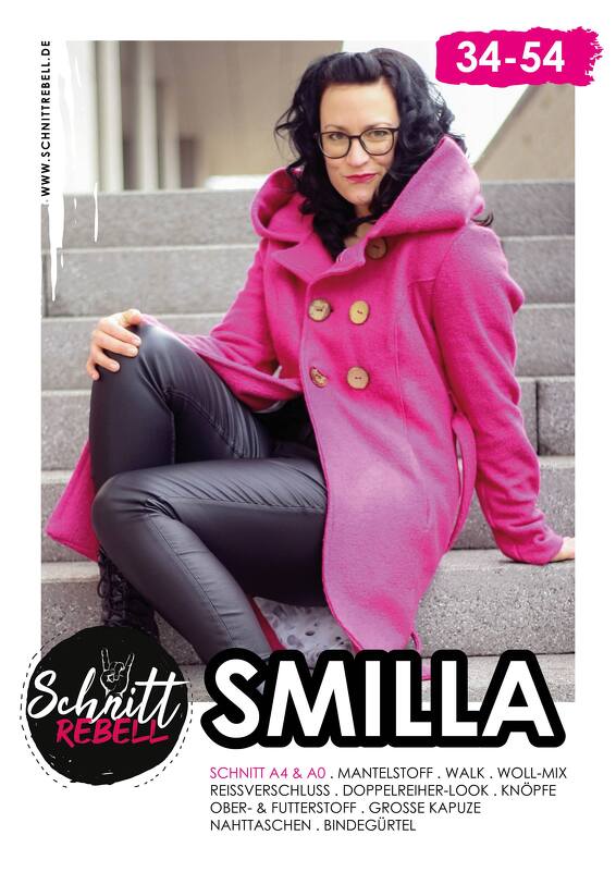 Anleitung Mantel Smilla Gr.34-54
