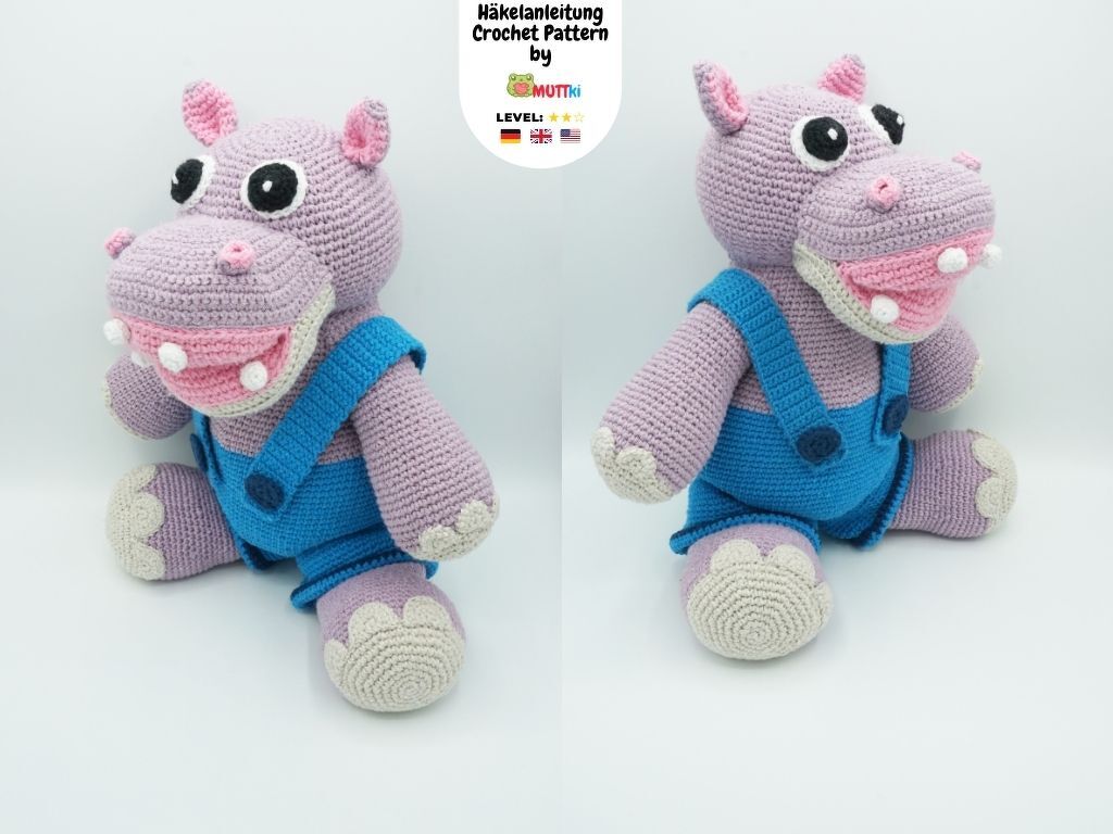 Dabobbi-Hippo Crochet Pattern