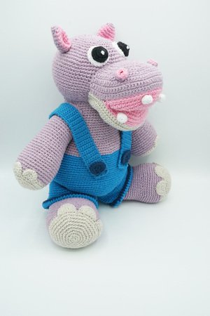 Dabobbi-Hippo Crochet Pattern