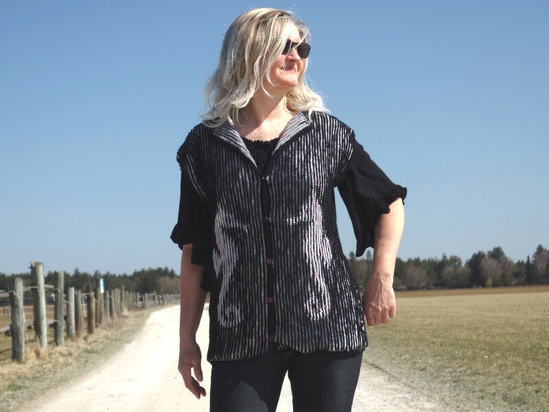 Anleitung Nautikweste Illusionsstricken - Bild 2