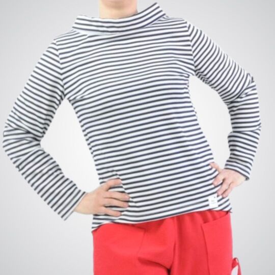 Long sleeve shirt Lisette size 34-46 sewing pattern