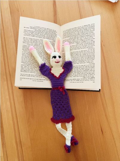 Anleitung Lesezeichen Häschen