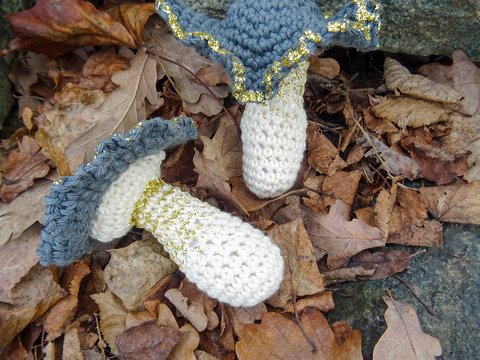 Pilz häkeln Anleitung + Video