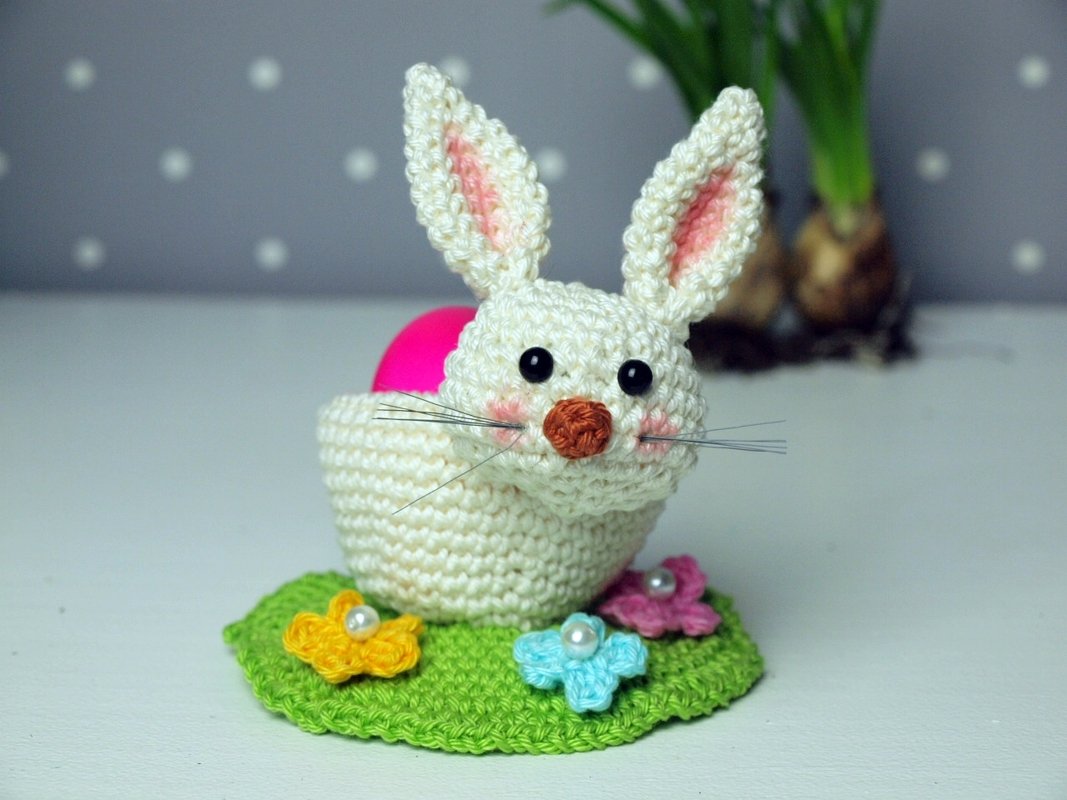 Häkelanleitung Eierbecher Hase - PDF Datei - Bild 4