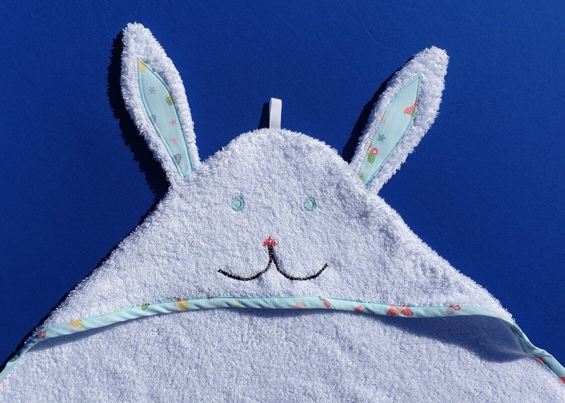 Baby Hooded Towel – 3 Sizes with Animal Ears EU/US Sizes - Image 6