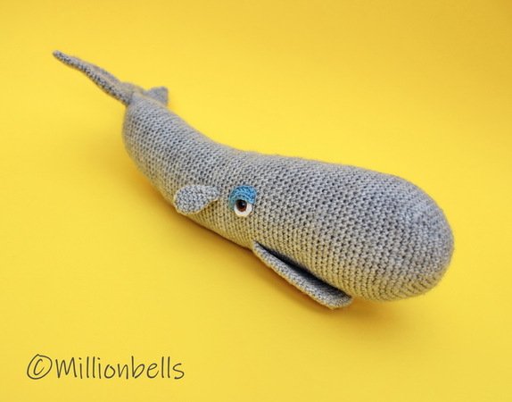 Whale Amigurumi PDF Crochet Pattern