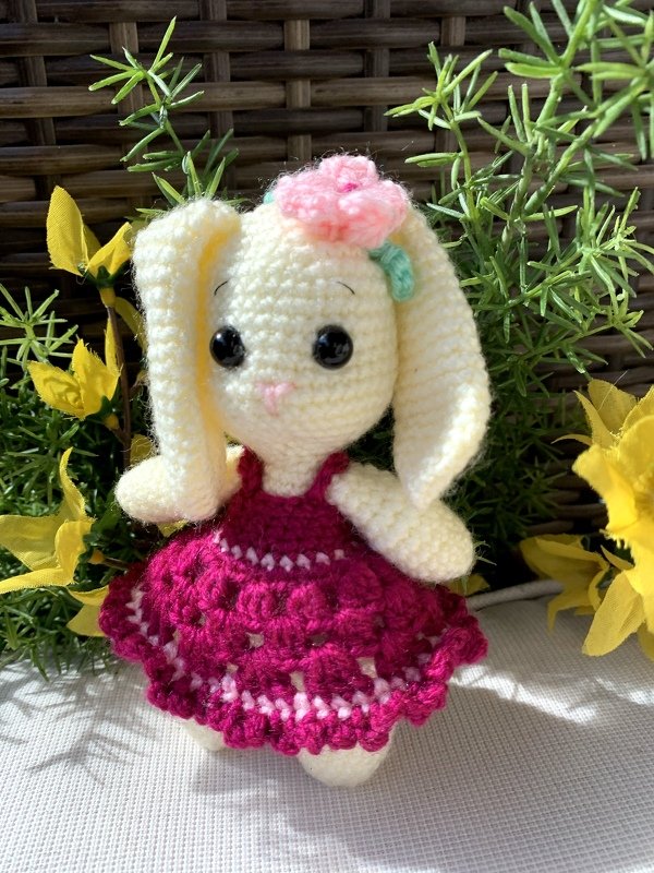 Pattern Amigurumi Easter Bunny Emma