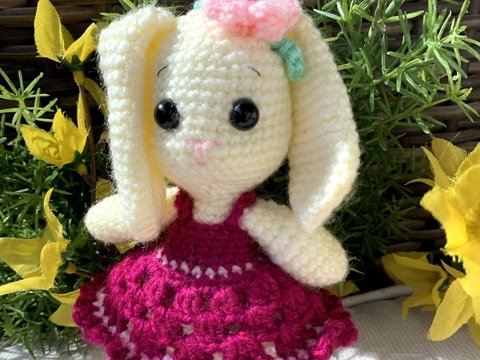Anleitung Amigurumi Osterhäschen Emma