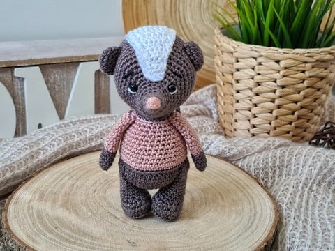 Anleitung Stinktier Elli