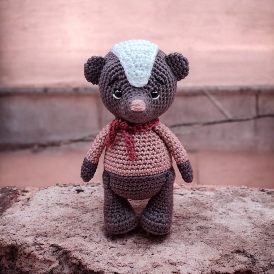 Anleitung Stinktier Elli