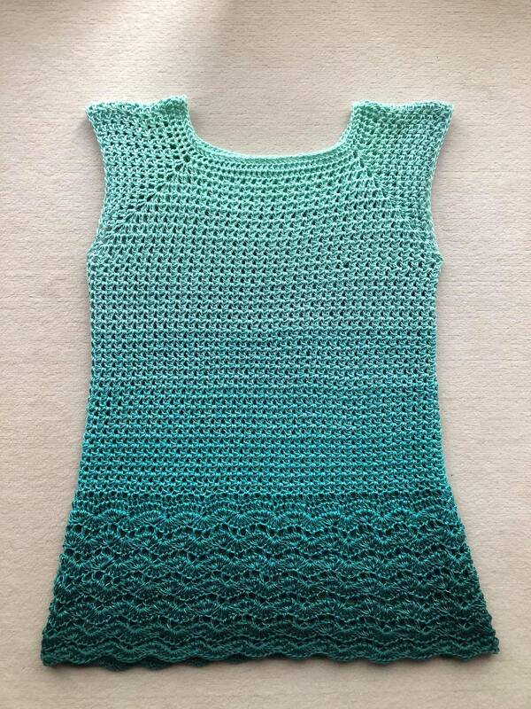 Häkelanleitung Tunika "Aquamarin" - Bild 5