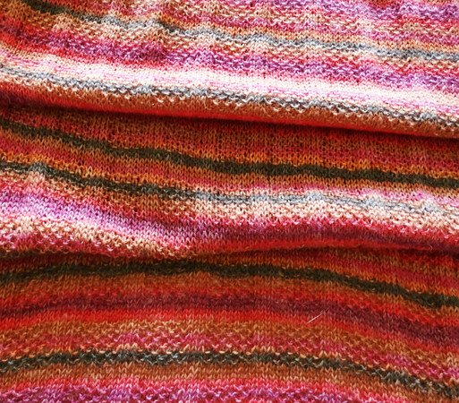 Scarf knitting pattern "Plaid"